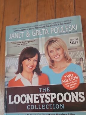 Grane Cookbook Collage Cover — Blue, Brown, Red, Green Accents